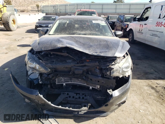 2015 Mazda Mazda3 i Touring with VIN JM1BM1V78F1222426, listed as a Copart auction lot 43744905 with 140,471 mi miles and Salvage Title. Bid and sale history available at carsss.com. Image 5.