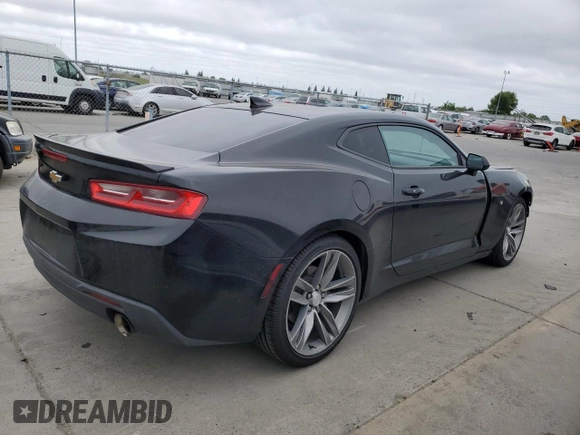 2018 Chevrolet Camaro 1LT with VIN 1G1FB1RS0J0180993, listed as a Copart auction lot 54443585 with 54,824 mi miles and Salvage Title. Bid and sale history available at carsss.com. Image 3.