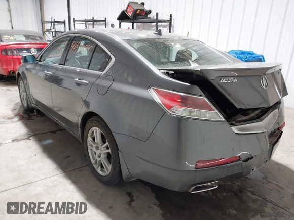 2009 Acura TL Tech with VIN 19UUA86559A006482, listed as a IAAI auction lot 41531597 with 203,255 mi miles. Bid and sale history available at carsss.com. Image 3.