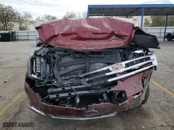 2018 Cadillac Escalade Luxury with VIN 1GYS4BKJ2JR159060, listed as a Copart auction lot 46138345 with 53,874 mi miles and Salvage Title. Bid and sale history available at carsss.com. Image 5.