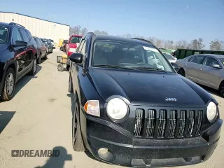 2007 Jeep Compass Sport with VIN 1J8FF47W07D217117, listed as a Copart auction lot 43633575 with 131,936 mi miles and Salvage Title. Bid and sale history available at carsss.com. Image 11.