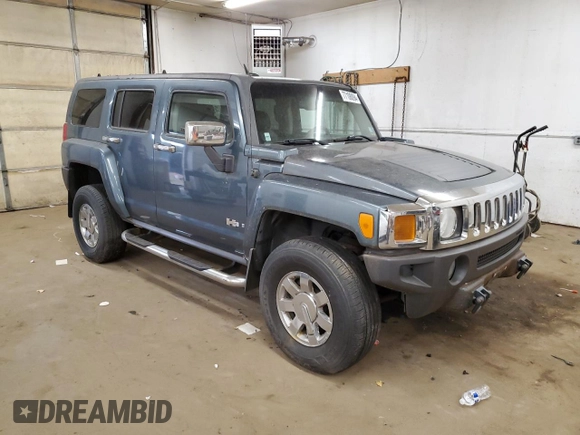 2006 Hummer H3 with VIN 5GTDN136268196079, listed as a Copart auction lot 77108094 with 114,255 mi miles and Clean Title. Bid and sale history available at carsss.com. Image 4.