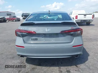 2025 Honda Civic Si with VIN 2HGFE1E55SH474645, listed as a IAAI auction lot 41941985 with 1,117 mi miles and . Bid and sale history available at DreamBid. Image 17.