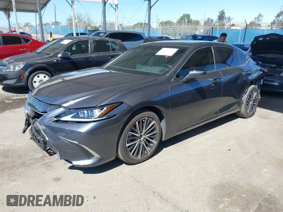 2024 Lexus ES with VIN 58ADA1C17RU044211, listed as a IAAI auction lot 41824731 with 36,048 mi miles. Bid and sale history available at carsss.com. Image 17.