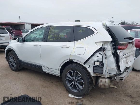 2022 Honda CR-V EX-L z VIN 7FARW1H87NE014142, wystawiony jako IAAI lot #41579387 z przebiegiem 22 355 mil mil oraz . Historia ofert i sprzedaży dostępna na DreamBid. Obrazek 3.