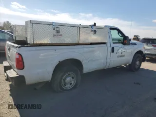 2014 Ford Super Duty F-250 SRW XL with VIN 1FTBF2A61EEA88623, listed as a Copart auction lot 44468835 with 280,258 mi miles and Salvage Title. Bid and sale history available at carsss.com. Image 3.