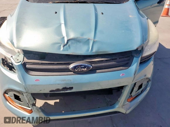 2013 Ford Escape S with VIN 1FMCU0F77DUA04711, listed as a Copart auction lot 51085785 with 0 mi miles and Salvage Title. Bid and sale history available at carsss.com. Image 12.