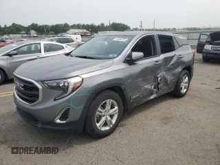 2019 GMC Terrain SLE z VIN 3GKALMEV7KL261546, wystawiony jako Copart lot #61054725 z przebiegiem 26 575 mil mil oraz Szkoda całkowita • Salvage title. Historia ofert i sprzedaży dostępna na DreamBid. Obrazek 1.