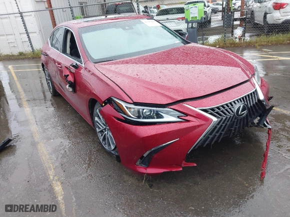 2022 Lexus ES with VIN 58ACZ1B15NU119942, listed as a IAAI auction lot 41785863 with 42,854 mi miles. Bid and sale history available at carsss.com. Image 1.