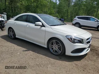 2018 Mercedes-Benz CLA 250 with VIN WDDSJ4GB9JN569377, listed as a Copart auction lot 60986445 with 89,196 mi miles and Clean title. Bid and sale history available at DreamBid. Image 4.