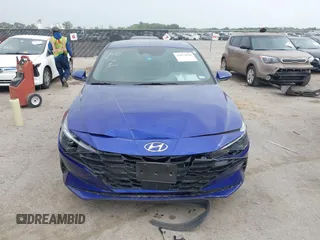 2023 Hyundai Elantra SEL with VIN KMHLS4AGXPU564831, listed as a IAAI auction lot 42072690 with 16,757 mi miles and . Bid and sale history available at DreamBid. Image 12.