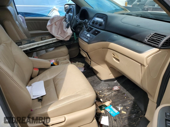 2007 Honda Odyssey EX-L with VIN 5FNRL38677B420231, listed as a Copart auction lot 50798615 with 0 mi miles and Salvage Title. Bid and sale history available at carsss.com. Image 7.