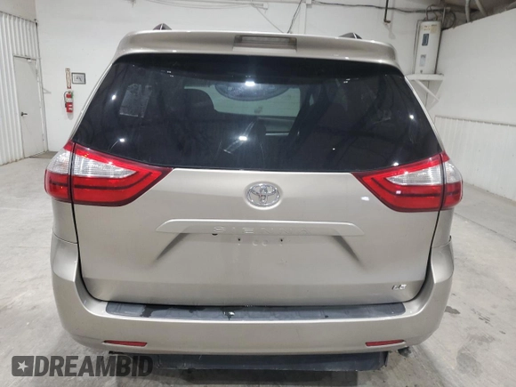 2015 Toyota Sienna LE AAS with VIN 5TDKK3DCXFS636844, listed as a Copart auction lot 49820455 with 12,964 mi miles and Salvage Title. Bid and sale history available at carsss.com. Image 6.