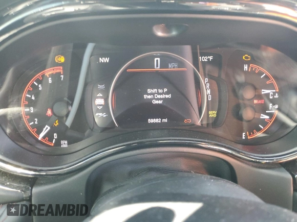 2021 Dodge Durango R/T with VIN 1C4SDJCT4MC558933, listed as a Copart auction lot 52830365 with 59,882 mi miles and Salvage title. Bid and sale history available at DreamBid. Image 9.