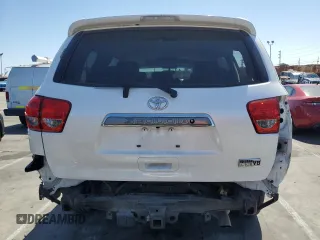 2017 Toyota Sequoia Platinum with VIN 5TDDY5G12HS153056, listed as a Copart auction lot 50099625 with 55,379 mi miles and Salvage Title. Bid and sale history available at carsss.com. Image 6.