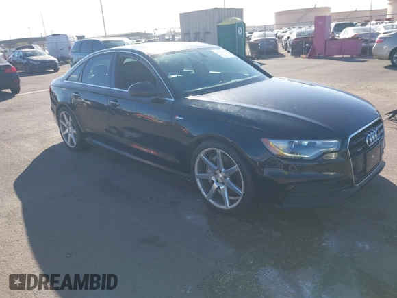 2015 Audi A6 Premium Plus with VIN WAUFGAFCXFN003171, listed as a IAAI auction lot 41262612 with 70,126 mi miles and . Bid and sale history available at DreamBid. Image 1.