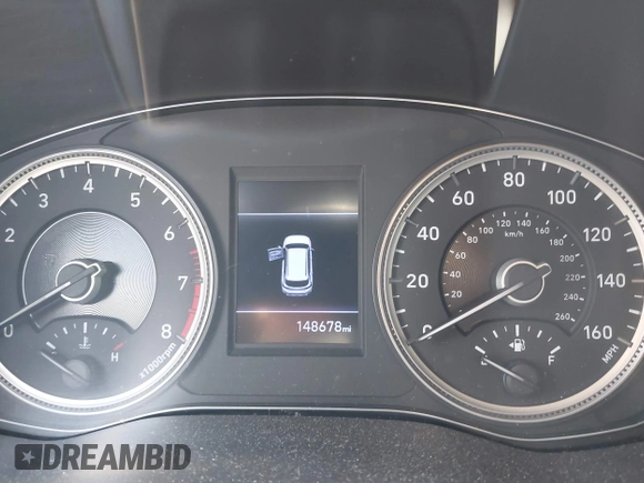 2020 Hyundai Santa Fe SE with VIN 5NMS2CADXLH152362, listed as a IAAI auction lot 42458008 with 148,678 mi miles and . Bid and sale history available at DreamBid. Image 7.