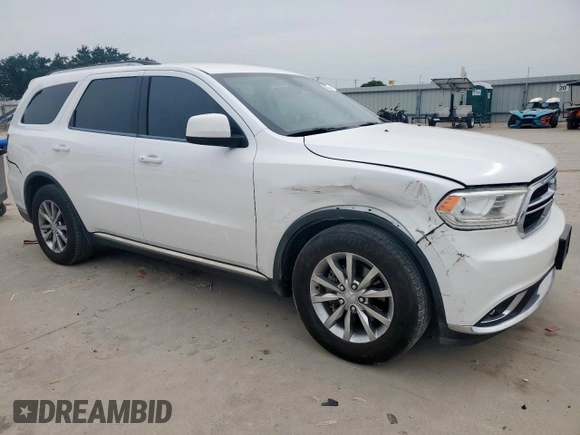 2018 Dodge Durango SXT with VIN 1C4RDHAG0JC329075, listed as a Copart auction lot 56966855 with 176,403 mi miles and Salvage title. Bid and sale history available at DreamBid. Image 4.