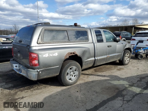 2005 Dodge Dakota SLT with VIN 1D7HW42N25S226141, listed as a Copart auction lot 51820955 with 144,988 mi miles and Clean Title. Bid and sale history available at DreamBid. Image 3.