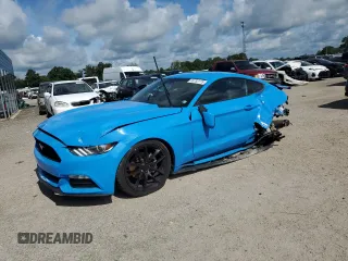 2017 Ford Mustang V6 with VIN 1FA6P8AM1H5255377, listed as a Copart auction lot 59782175 with 72,822 mi miles and Salvage title. Bid and sale history available at DreamBid. Image 1.