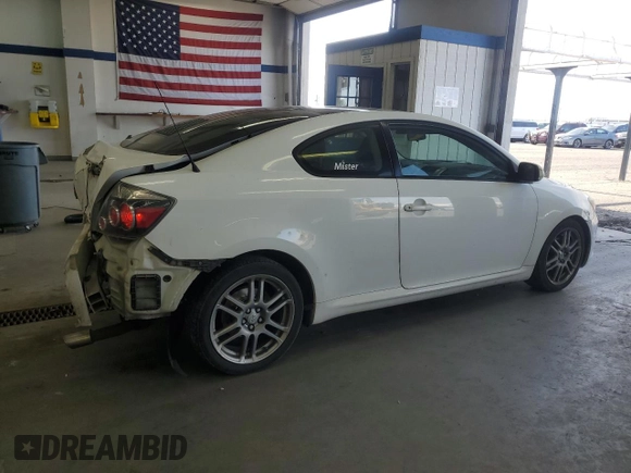 2008 Scion tC Spec with VIN JTKDE167280238658, listed as a Copart auction lot 53445645 with 184,477 mi miles and Salvage Title. Bid and sale history available at DreamBid. Image 3.