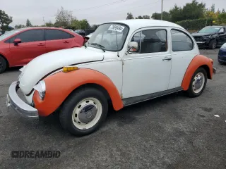 1974 Volkswagen Beetle with VIN 1342201436, listed as a Copart auction lot 78699494 with 56,448 mi miles and Clean Title. Bid and sale history available at DreamBid. Image 1.