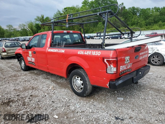 2017 Ford F-150 XL z VIN 1FTEX1CP3HKC92887, wystawiony jako Copart lot #56094555 z przebiegiem 133 053 mil mil oraz Szkoda całkowita • Salvage title. Historia ofert i sprzedaży dostępna na DreamBid. Obrazek 2.