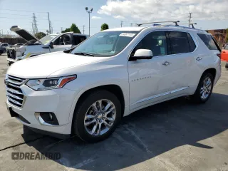 2020 Chevrolet Traverse High Country with VIN 1GNERNKW2LJ222572, listed as a Copart auction lot 54687115 with 109,652 mi miles and Salvage title. Bid and sale history available at DreamBid. Image 1.