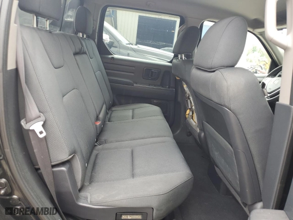 2013 Honda Ridgeline RT with VIN 5FPYK1F26DB013071, listed as a Copart auction lot 64400384 with 128,358 mi miles and Salvage Title. Bid and sale history available at carsss.com. Image 10.