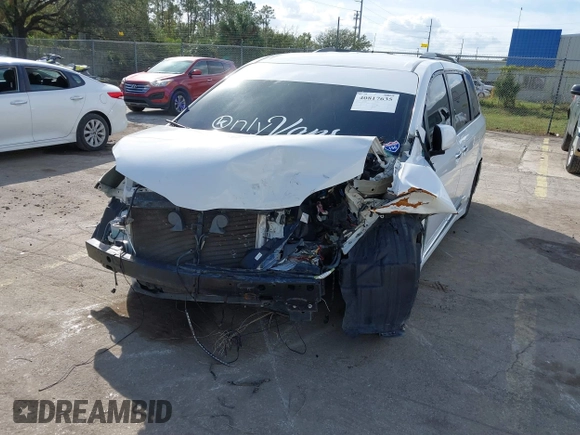 2015 Toyota Sienna SE with VIN 5TDXK3DC4FS678965, listed as a IAAI auction lot 40817635 with 147,027 mi miles. Bid and sale history available at carsss.com. Image 6.