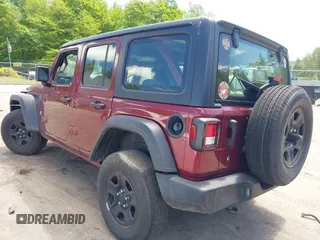 2021 Jeep Wrangler Unlimited Willys with VIN 1C4HJXDG2MW847850, listed as a IAAI auction lot 42291545 with Not provided miles and . Bid and sale history available at DreamBid. Image 3.