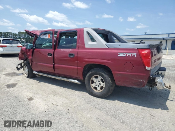 2004 Chevrolet Avalanche with VIN 3GNEC12T64G220083, listed as a Copart auction lot 59293665 with Not provided miles and Salvage title. Bid and sale history available at DreamBid. Image 2.