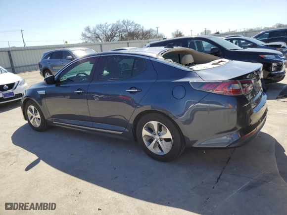 2015 Kia Optima Hybrid with VIN KNAGM4AD9F5087532, listed as a Copart auction lot 48480425 with NaN miles and Salvage Title. Bid and sale history available at carsss.com. Image 2.