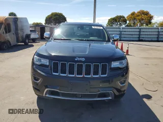 2015 Jeep Grand Cherokee Overland with VIN 1C4RJFCT6FC628729, listed as a Copart auction lot 50192705 with 106,102 mi miles and Salvage Title. Bid and sale history available at carsss.com. Image 5.