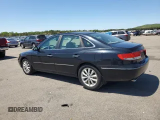 2008 Hyundai Azera Limited z VIN KMHFC46F68A253538, wystawiony jako Copart lot #57653055 z przebiegiem 63 876 mil mil oraz Szkody całkowita. Historia ofert i sprzedaży dostępna na DreamBid. Obrazek 2.