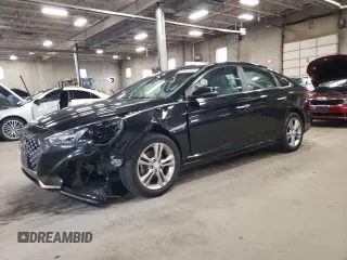 2019 Hyundai Sonata SEL with VIN 5NPE34AF4KH754077, listed as a Copart auction lot 54546405 with 86,451 mi miles and Salvage Title. Bid and sale history available at DreamBid. Image 1.