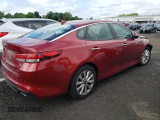2018 Kia Optima LX with VIN 5XXGT4L34JG233981, listed as a Copart auction lot 62934255 with 105,642 mi miles and Salvage title. Bid and sale history available at DreamBid. Image 3.