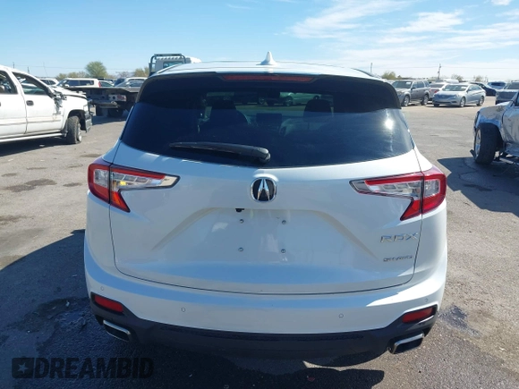 2024 Acura RDX Technology with VIN 5J8TC2H54RL026193, listed as a IAAI auction lot 41640830 with 4,586 mi miles and . Bid and sale history available at carsss.com. Image 17.