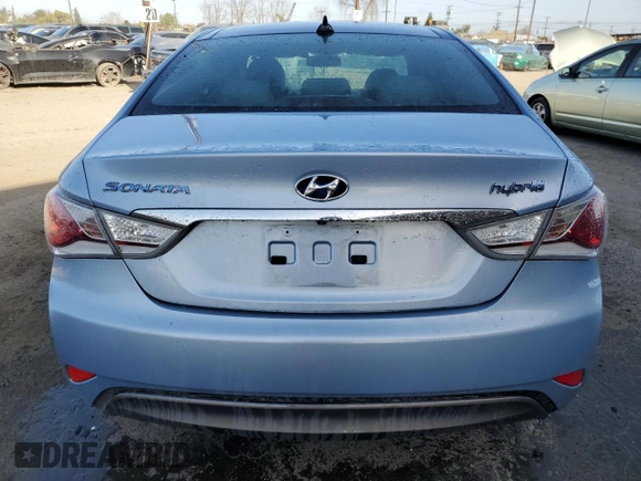 2012 Hyundai Sonata Hybrid with VIN KMHEC4A44CA024902, listed as a Copart auction lot 51710515 with 206,453 mi miles and Salvage Title. Bid and sale history available at DreamBid. Image 6.