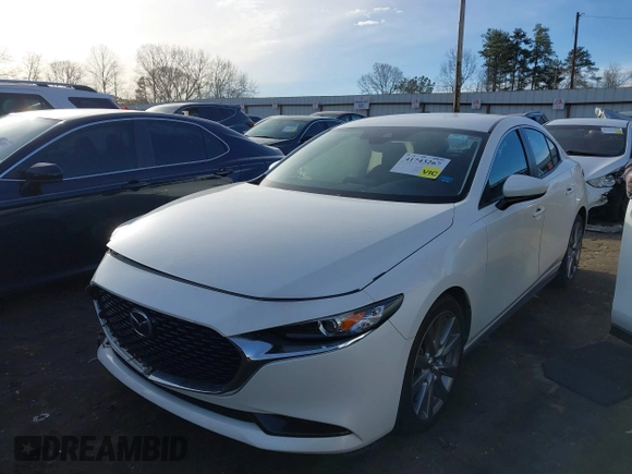 2019 Mazda 3 w/Select Pkg with VIN JM1BPACL6K1108118, listed as a IAAI auction lot 41743267 with 54,947 mi miles. Bid and sale history available at carsss.com. Image 17.