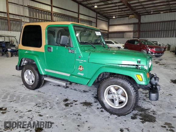 1998 Jeep Wrangler Sahara с VIN 1J4FY49S6WP730035, выставлен на аукционе Copart как лот 59100505 с пробегом 225 354 миль миль и Списание • Salvage title. История ставок и продаж доступна на DreamBid. Изображение 4.