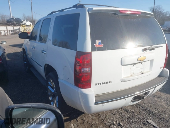 2010 Chevrolet Tahoe LTZ with VIN 1GNUKCE01AR197786, listed as a IAAI auction lot 41659828 with 288,151 mi miles and . Bid and sale history available at DreamBid. Image 3.