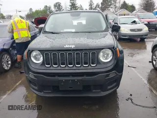 2017 Jeep Renegade Sport with VIN ZACCJBABXHPE67437, listed as a IAAI auction lot 41860179 with 135,381 mi miles and . Bid and sale history available at carsss.com. Image 12.