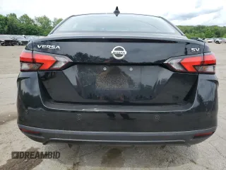 2021 Nissan Versa SV with VIN 3N1CN8EV7ML806320, listed as a Copart auction lot 64251185 with 39,157 mi miles and Salvage title. Bid and sale history available at DreamBid. Image 6.