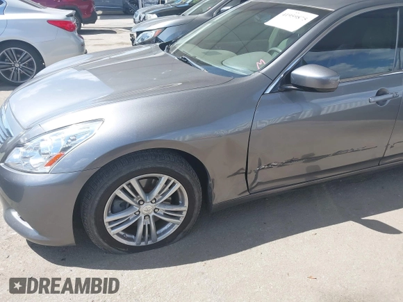 2012 Infiniti G37 Sedan Journey with VIN JN1CV6AP5CM621005, listed as a IAAI auction lot 41959875 with 162,520 mi miles. Bid and sale history available at carsss.com. Image 6.