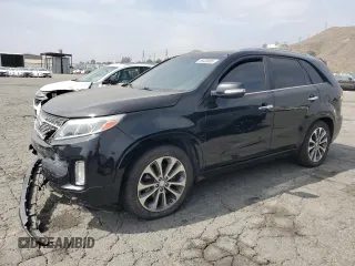 2014 Kia Sorento SX с VIN 5XYKW4A78EG523424, выставлен на аукционе Copart как лот 58439885 с пробегом 137 380 миль миль и Списание • Salvage title. История ставок и продаж доступна на DreamBid. Изображение 1.