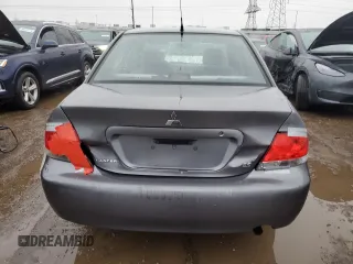 2006 Mitsubishi Lancer ES with VIN JA3AJ26E76U073804, listed as a Copart auction lot 86088794 with 135,511 mi miles and Salvage Title. Bid and sale history available at carsss.com. Image 6.
