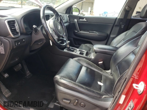 2017 Kia Sportage EX with VIN KNDPN3AC8H7093041, listed as a Copart auction lot 56724795 with 153,745 mi miles and Salvage title. Bid and sale history available at DreamBid. Image 7.