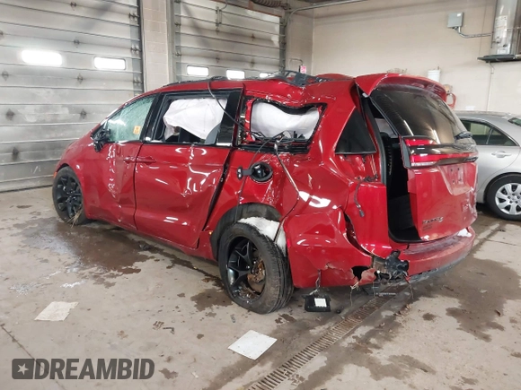 2025 Chrysler Pacifica Limited with VIN 2C4RC3GG6SR519792, listed as a IAAI auction lot 41498523 with Not provided miles and . Bid and sale history available at DreamBid. Image 3.