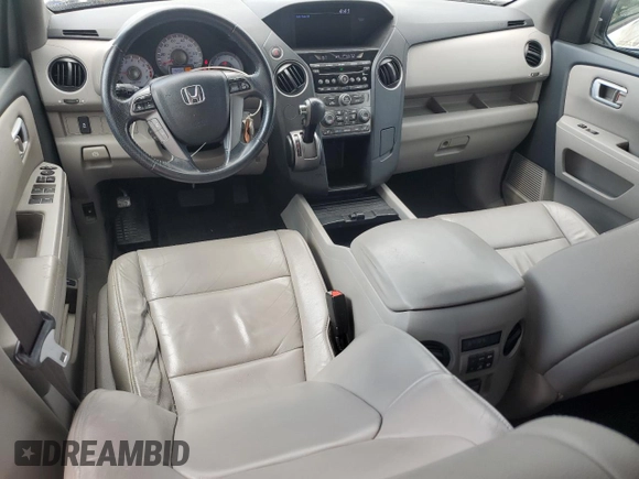 2013 Honda Pilot EX-L with VIN 5FNYF3H53DB001024, listed as a Copart auction lot 59376235 with 152,452 mi miles and Salvage title. Bid and sale history available at DreamBid. Image 8.